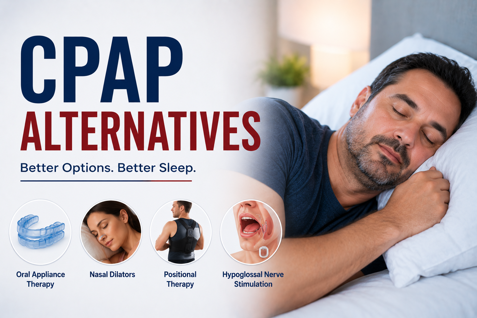 Alternatives to CPAP: What Your Options Actually Are When the Mask Isn't the Answer