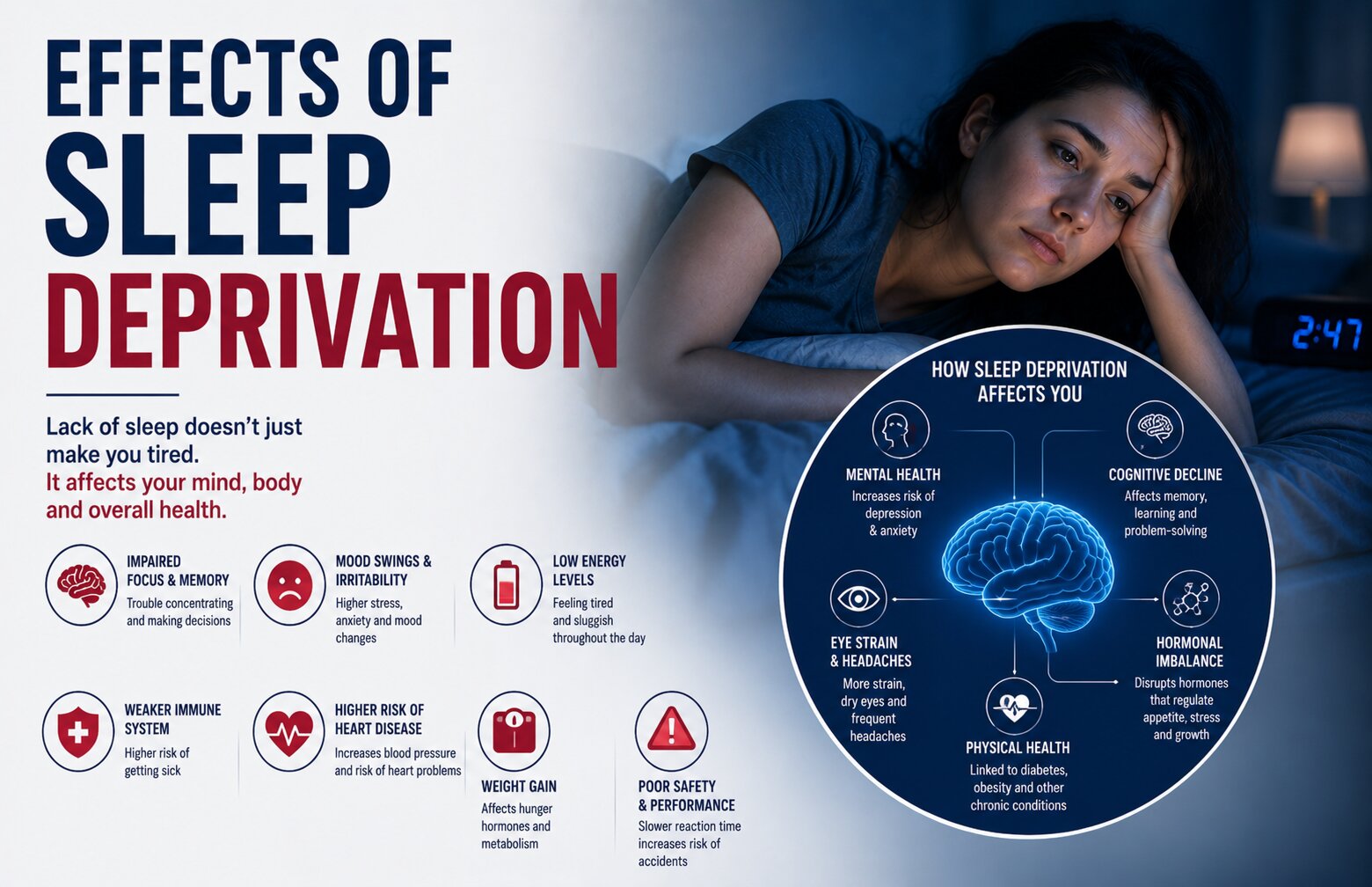 Effects of Sleep Deprivation: What Really Happens When You Don't Sleep Enough