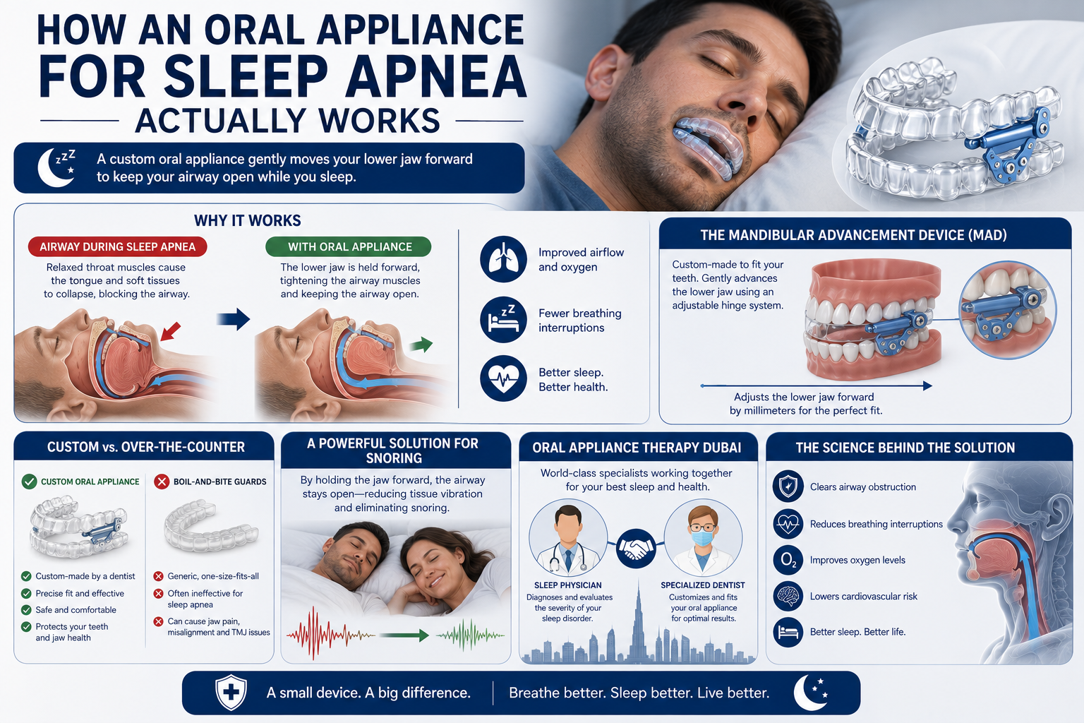 Oral Appliances for Sleep Apnea: The Best CPAP Alternative