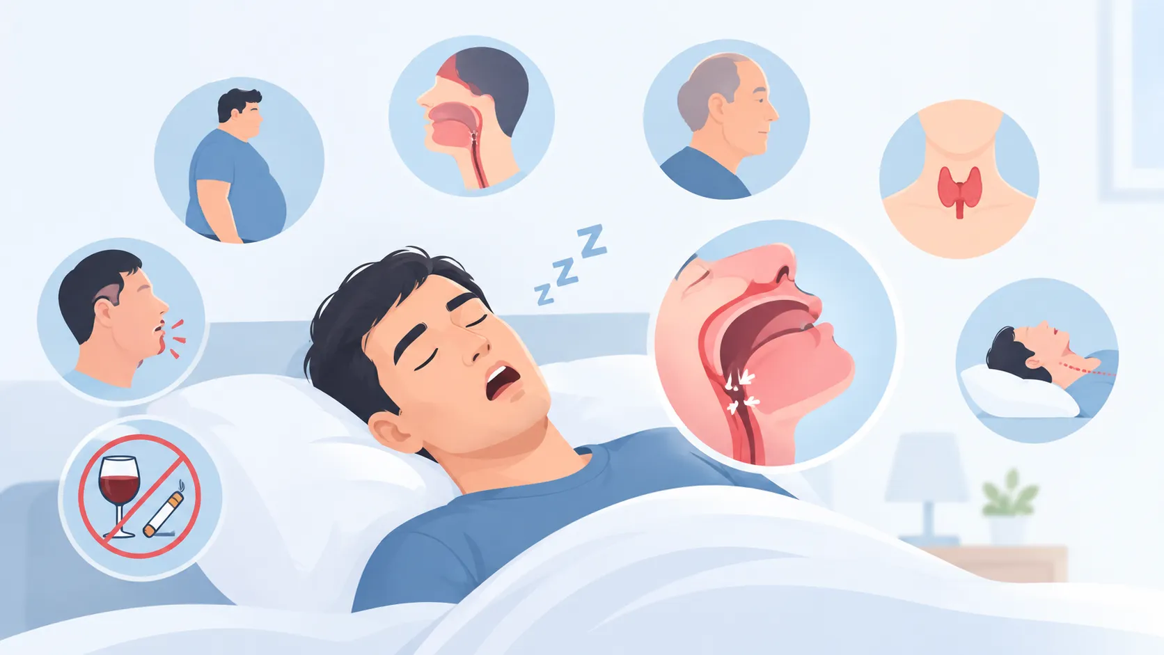 What Causes Obstructive Sleep Apnea in Adults?